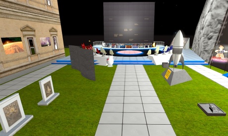 Space Remembrance Walk at NSS in Second Life
